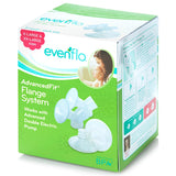 Flange System Evenflo AdvancedFit™ For Evenflo Advanced Double Electric Breast Pump - BeHope