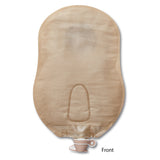Urostomy Pouch Premier™ One-Piece System 9 Inch Length Convex, Pre-Cut 1/2 Inch Stoma Drainable - BeHope