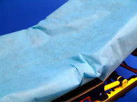Stretcher Sheet SureFit™ Fitted 34 X 90 Inch Light Blue Nonwoven Polypropylene Disposable - BeHope