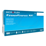 Exam Glove FreeForm® SE Medium NonSterile Nitrile Standard Cuff Length Textured Fingertips Blue Not Rated - BeHope