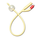 Catheter Foley Silicone Coated 2-way 10cc 16fr Case/12 Each