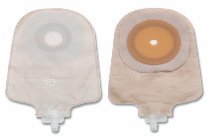 Urostomy Pouch Premier™ One-Piece System 9 Inch Length 2 Inch Stoma Drainable - BeHope