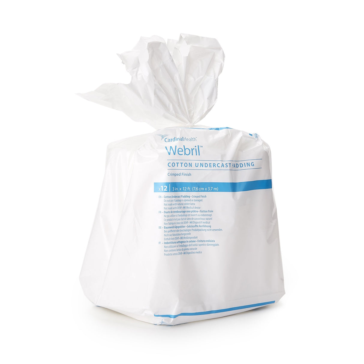 Cast Padding Undercast Webril™ 6 Inch X 4 Yard Cotton NonSterile - BeHope