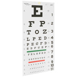 Eye Chart McKesson 20 Foot Distance Acuity Test - BeHope