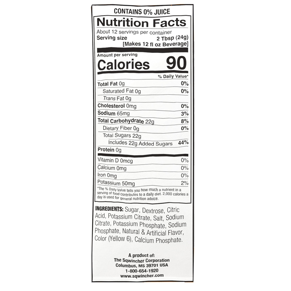Oral Electrolyte Solution Sqwincher® Powder Pack® Orange Flavor 9.53 oz. Electrolyte - BeHope