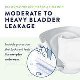 Unisex Adult Incontinence Brief Prevail® Daily Small Disposable Heavy Absorbency - BeHope