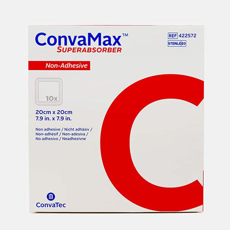 Super Absorbent Dressing ConvaMax™ Superabsorber 8 X 8 Inch Square - BeHope