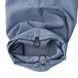 Adaptive Pants Silverts® Open Back Small Heather Chambray Blue Female - BeHope