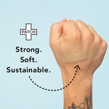 Adhesive Strip Patch™ Bamboo Tan 3/4 X 3 Inch Sterile - BeHope