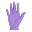 Exam Glove Purple Nitrile-Xtra™ Small Sterile Pair Nitrile Extended Cuff Length Textured Fingertips Purple Chemo Tested - BeHope