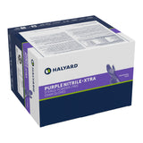 Exam Glove Purple Nitrile-Xtra™ X-Small Sterile Pair Nitrile Extended Cuff Length Textured Fingertips Purple Chemo Tested - BeHope