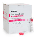 Oral Swab McKesson Dentifrice Foam Tip 1 per Pack - BeHope