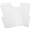 Exam Cape McKesson White One Size Fits Most Front / Back Opening Without Closure Unisex Disposable - BeHope