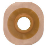 Ostomy Barrier New Image™ FlexTend™ Precut, Extended Wear Adhesive Tape Borders 44 mm Flange Green Code System 7/8 Inch Opening - BeHope