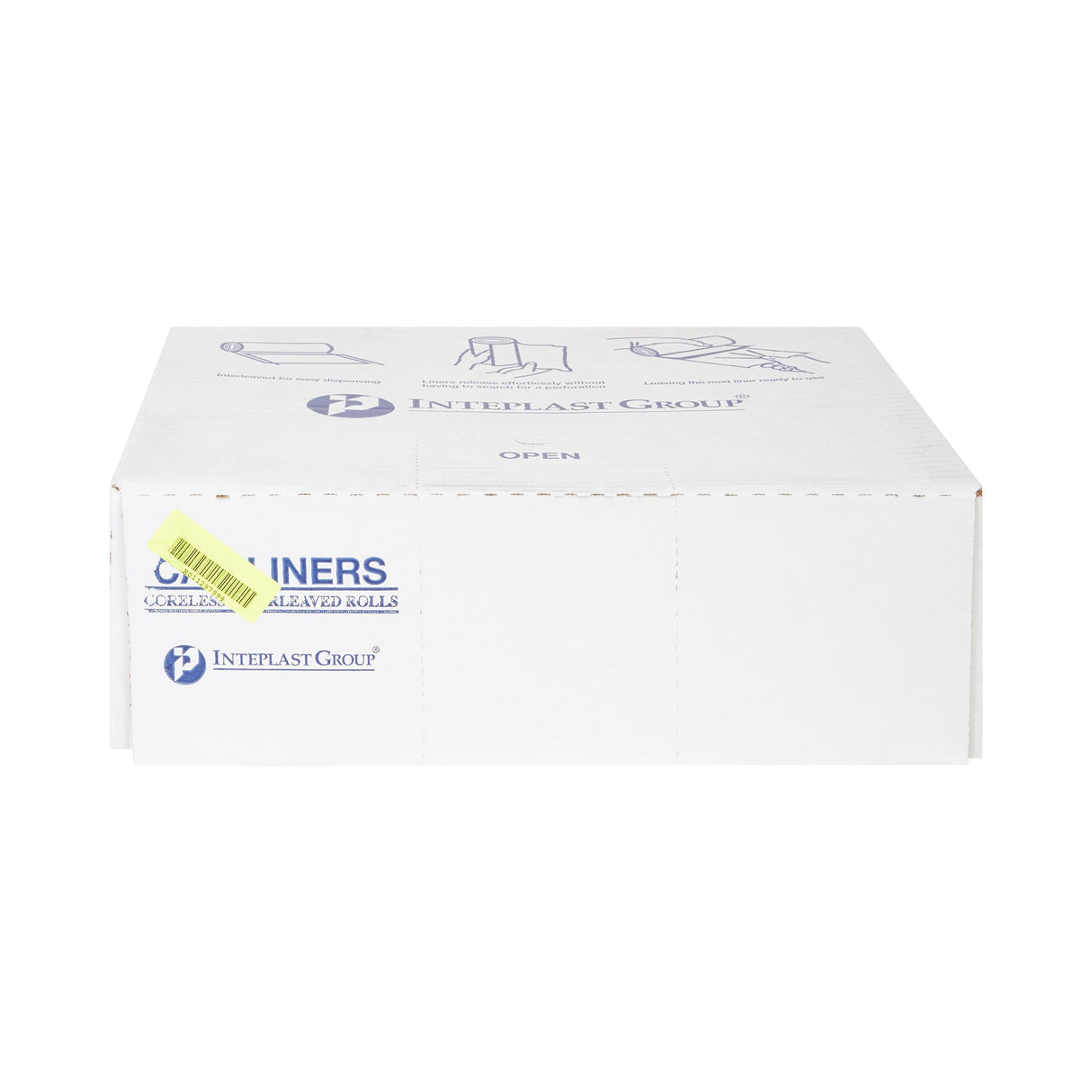 Trash Bag McKesson 30 gal. Clear HDPE 8 Mic. 30 X 37 Inch Star Seal Bottom Coreless Roll