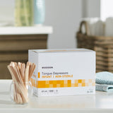 Tongue Depressor McKesson 4-1/2 Inch Length Wood - BeHope