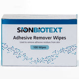 Adhesive Remover SionBiotext Wipe 100 per Box - BeHope