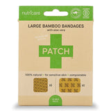 Adhesive Strip Patch™ Bamboo / Aloe Vera Tan 2 X 3 Inch / 3 X 3 Inch Sterile - BeHope