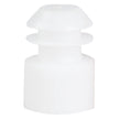 McKesson Tube Closure Polyethylene Flanged Plug Cap White 16 mm For Use with 16 mm Blood Drawing Tubes, Glass Test Tubes, Plastic Culture Tubes NonSterile - BeHope