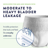 Unisex Adult Absorbent Underwear Prevail® Per-Fit® Extra Pull On with Tear Away Seams 2X-Large Disposable Heavy Absorbency - BeHope
