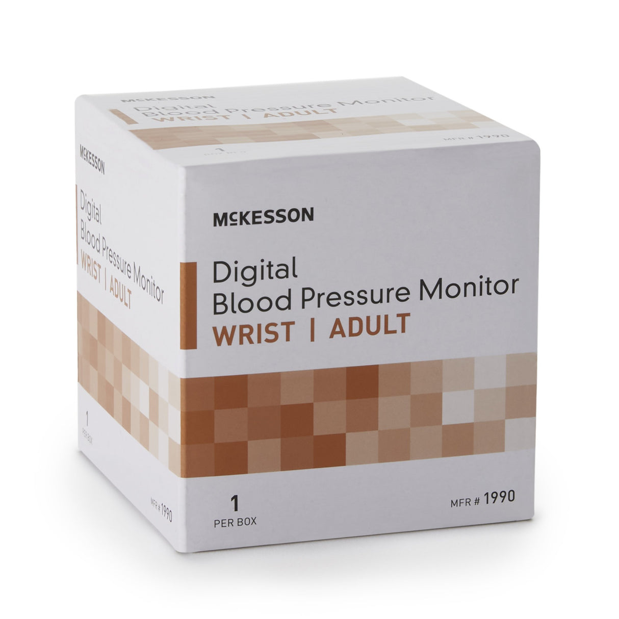 Home Automatic Digital Blood Pressure Monitor McKesson Brand One Size Fits Most Cuff Nylon Cuff Desk Model - BeHope