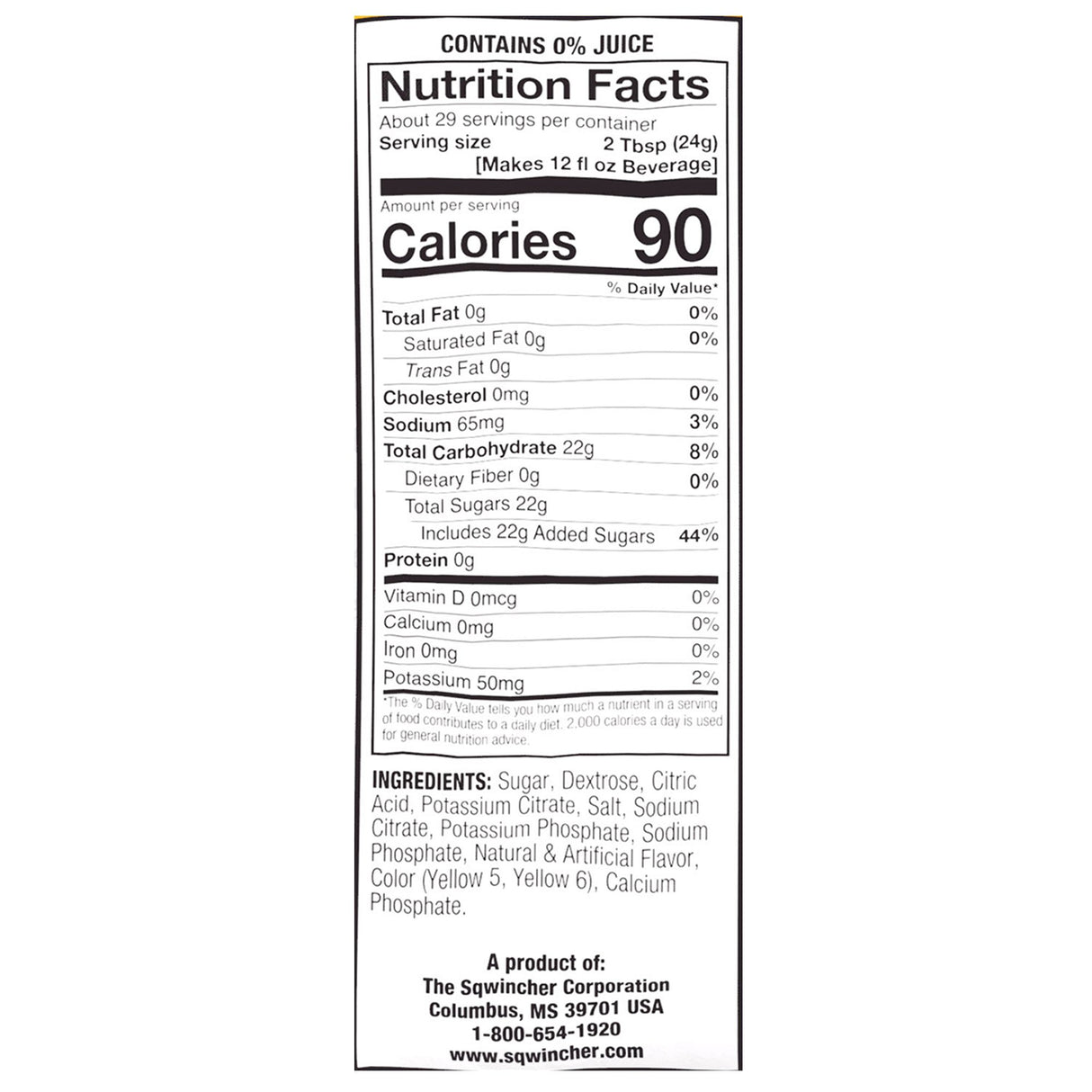 Oral Electrolyte Solution Sqwincher Powder Pack Orange Flavor 23.83 oz. Electrolyte