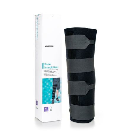 Knee Immobilizer McKesson X-Large Up to 36 Inch Thigh Circumference 24 Inch Length Left or Right Knee - BeHope