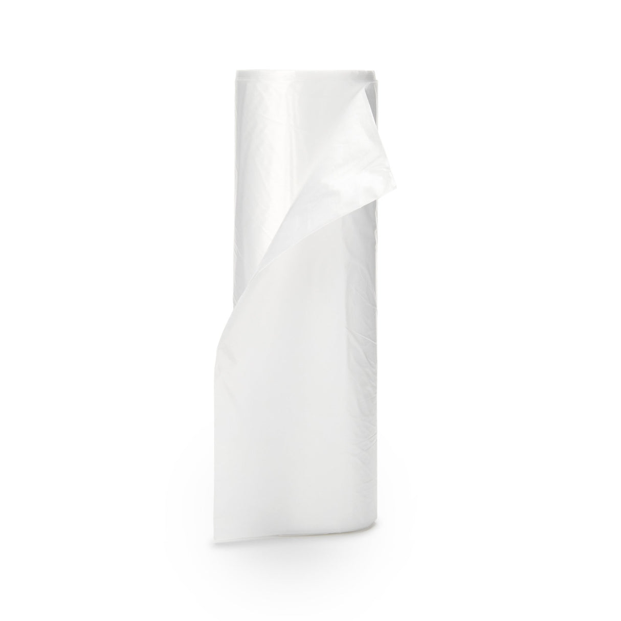 Trash Bag Colonial Bag 33 gal. Clear HDPE 16 Mic. 33 X 40 Inch X-Seal Bottom Coreless Roll