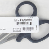 Trauma Shears McKesson Medicut™ Black 5-1/2 Inch Length Medical Grade Stainless Steel Finger Ring Handle Blunt Tip / Blunt Tip