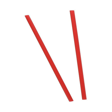 Jumbo Straw R3 Reliable Redistribution Resource 10-1/4 Inch Length Red Individually Wrapped - BeHope