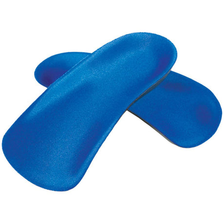 Plantar Fasciitis Insole FREEDOM® Accommodator™ 3/4 Length Foam / Nylon / Plastic Male 11 to 12 Blue - BeHope