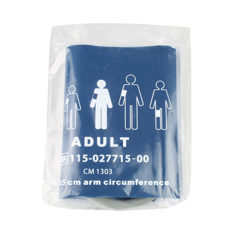 Reusable Blood Pressure Cuff Mindray™ 24 to 35 cm Arm Nylon Cuff Adult Cuff - BeHope