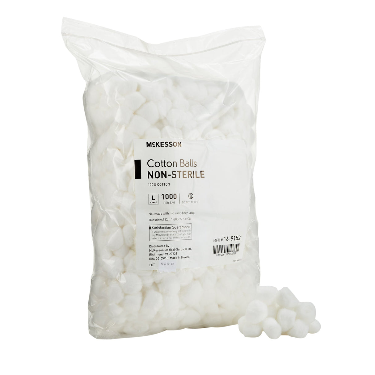 Cotton Ball McKesson Large NonSterile - BeHope