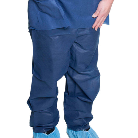 Scrub Pants Straight Leg 2X-Large Dark Blue Unisex - BeHope