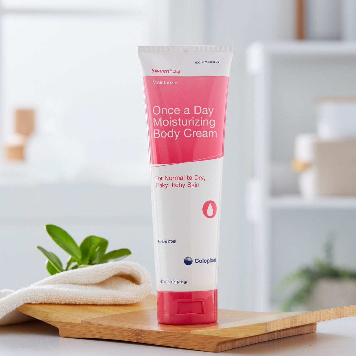 Hand and Body Moisturizer Sween® 24 9 oz. Tube Unscented Cream CHG Compatible