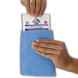 Cover Easy Sleeve Disposable, Blue, Hot / Cold, Non Woven, 4 X 7 Inch - BeHope