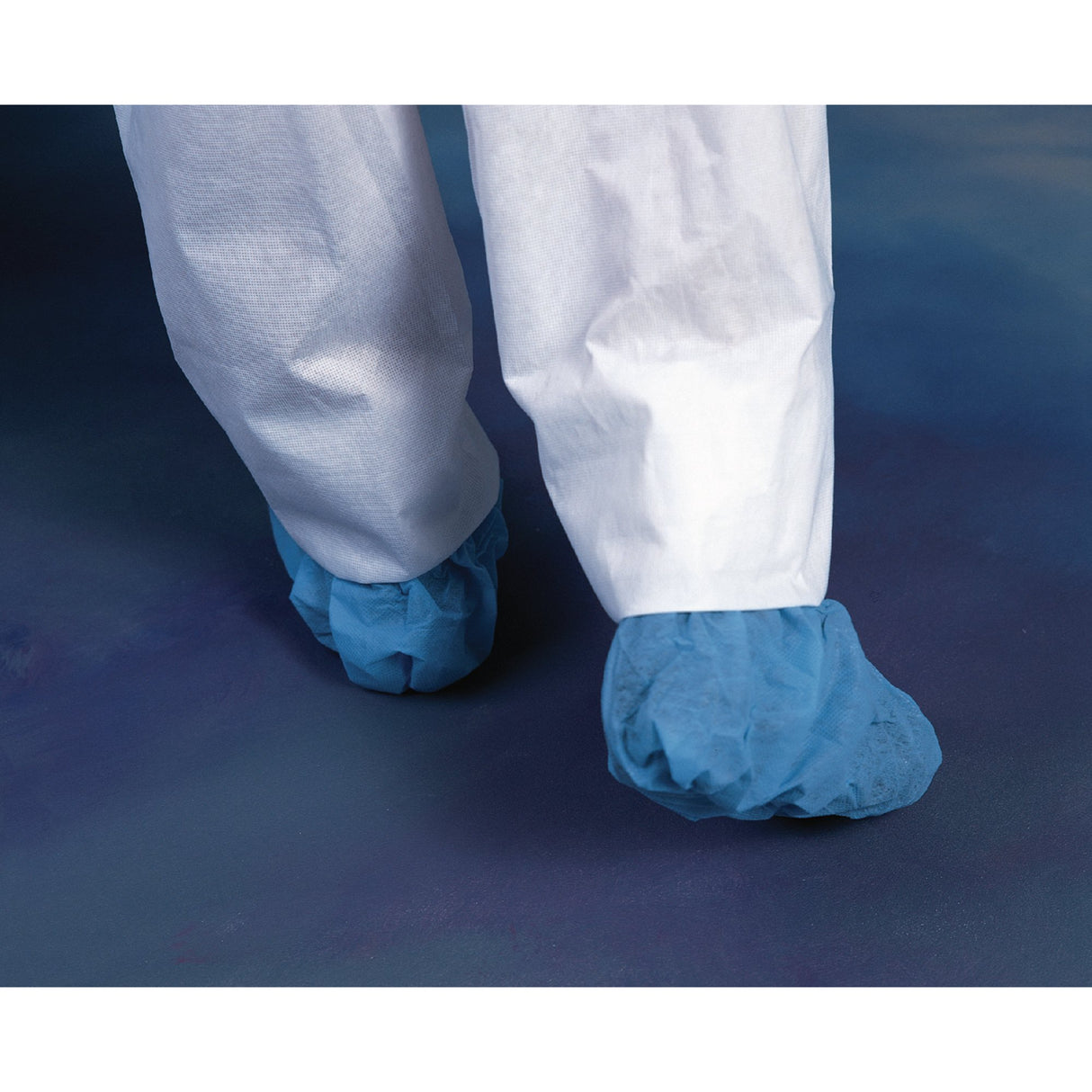 Shoe Cover X-tra Traction® One Size Fits Most Shoe High Nonskid Sole Blue NonSterile - BeHope