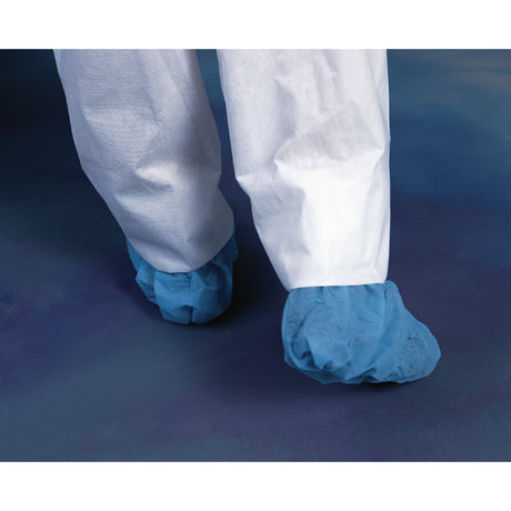 Shoe Cover X-tra Traction® One Size Fits Most Shoe High Nonskid Sole Blue NonSterile - BeHope