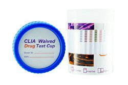 Drugs of Abuse Test Kit AMP, BAR, BUP, BZO, COC, mAMP/MET, MDMA, MOP300, MTD, OXY, PCP, THC (OX, pH, SG) 25 Tests CLIA Waived - BeHope