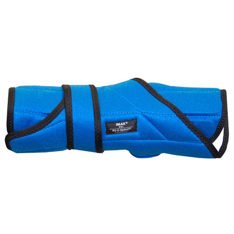 Night Wrist Brace IMAK RSI Adjustable Pil-O-Splint ergoBeads / Foam / Polyflannel Left or Right Hand Black / Blue One Size Fits Most