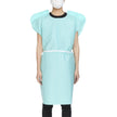 Patient Exam Gown McKesson One Size Fits Most Teal Disposable - BeHope