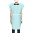 Patient Exam Gown McKesson One Size Fits Most Teal Disposable - BeHope
