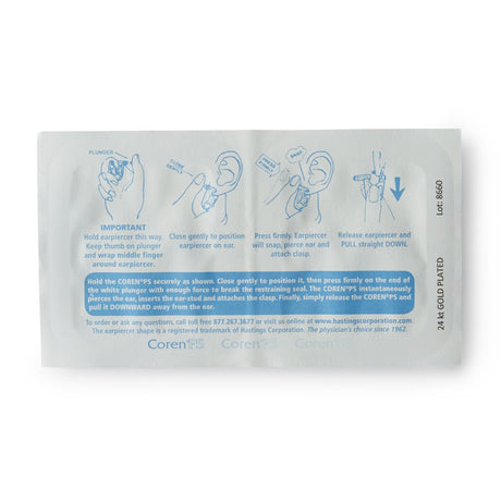 Ear Piercer Coren PS Disposable Blue - BeHope