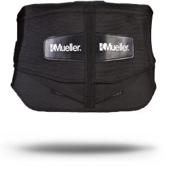 Back Brace Mueller® One Size Fits Most Hook and Loop Closure 28 to 50 Inch Waist Circumference Adult - BeHope