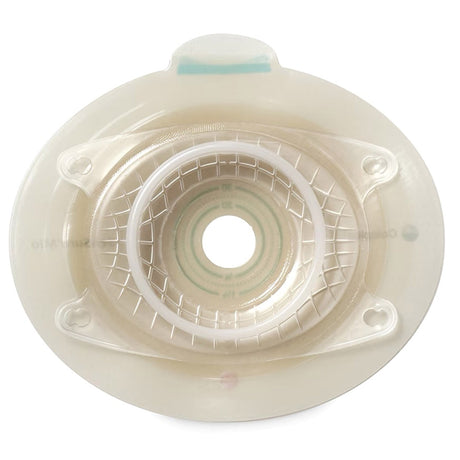 Ostomy Barrier SenSura® Mio Click Precut, Extended Wear Elastic Adhesive 60 mm Flange Blue Code System 1-1/4 Inch Opening - BeHope