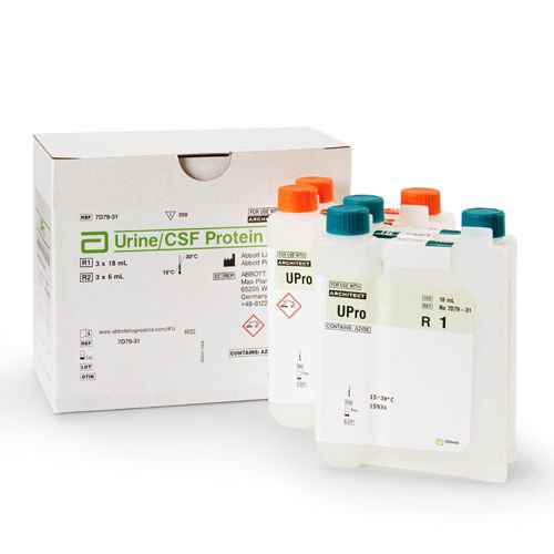 General Chemistry Reagent Architect™ Urine / Cerebrospinal Fluid (CSF) Protein For Architect c16000 / c4000 / c4100 / c8000 / ci16200 / ci8200 Analyzers 209 Tests - BeHope
