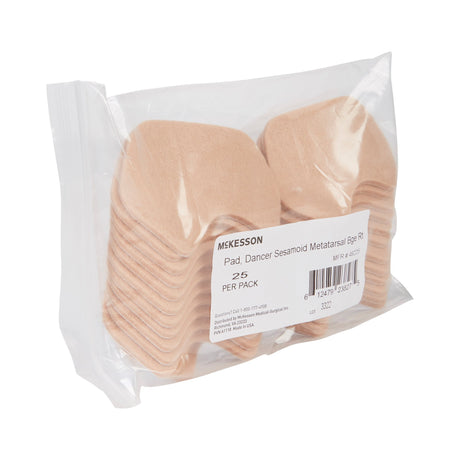 Dancer Sesamoid Pad McKesson Adhesive Right Foot - BeHope