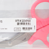 Trauma Shears McKesson Medicut™ Pink 7-1/4 Inch Length Medical Grade Stainless Steel NonSterile Finger Ring Handle Blunt Tip / Blunt Tip