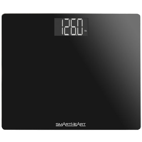 Floor Scale Veridian® Digital Display 438 lbs. / 199 kg Capacity Black Battery Operated - BeHope