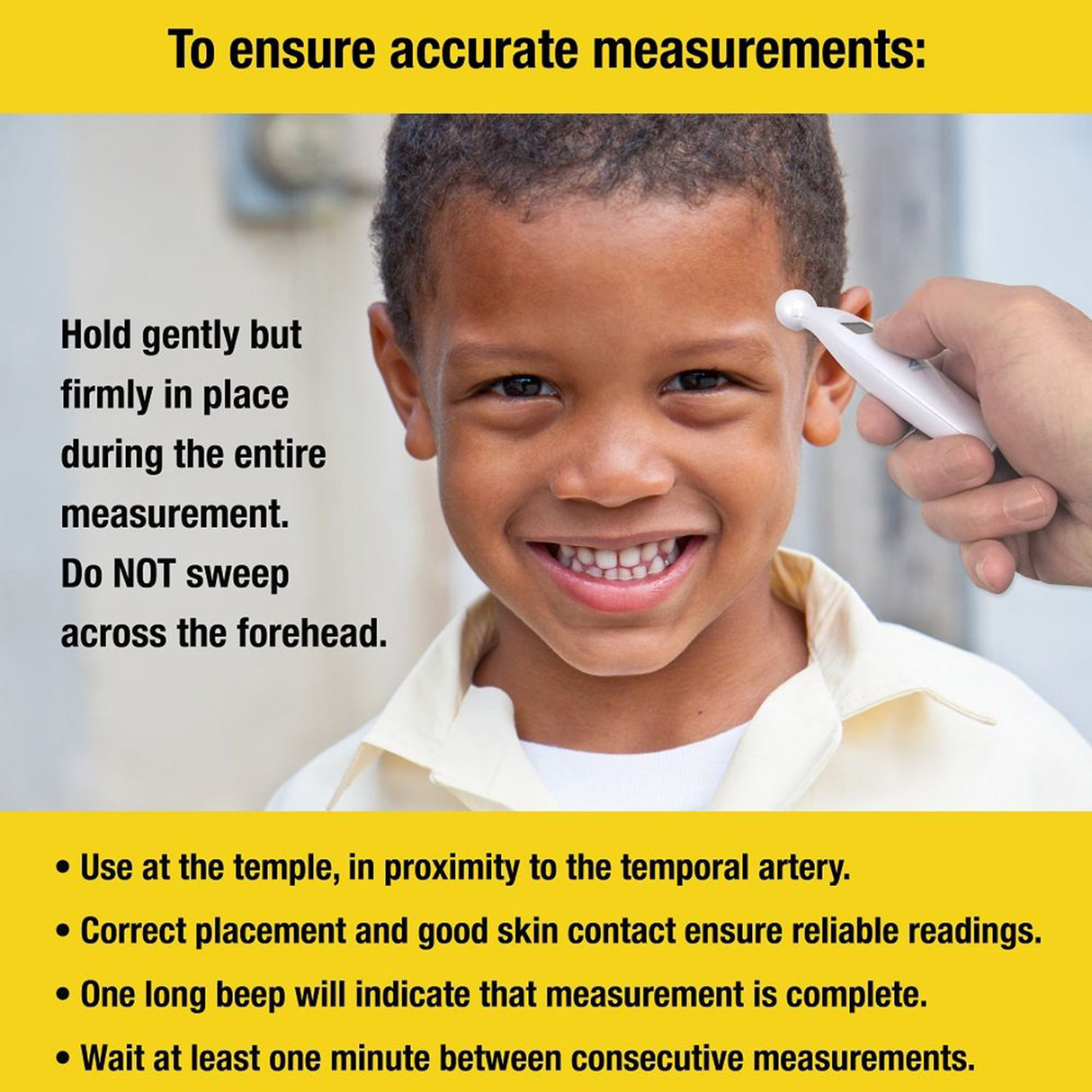 Temporal Contact Thermometer Adtemp™ 427 Temporal Probe Handheld - BeHope